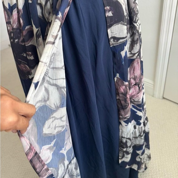 Abercrombie & Fitch Blue High Low Halter Sundress - Picture 3 of 8